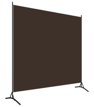 1-panels rumdeler 175×180 cm brun