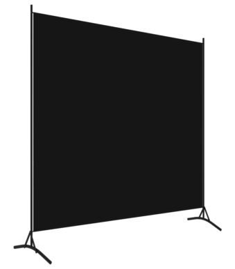 1-panels rumdeler 175×180 cm sort